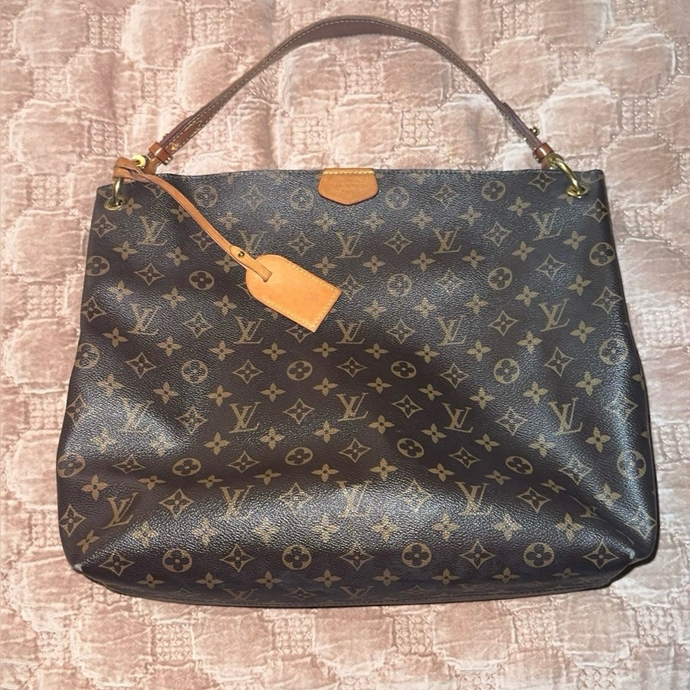 Louis Vuitton Graceful MM Monogram Shoulder Bag